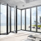 Aluminum Bi-Fold Door Modern Folding Glass Door Manufacturer solution