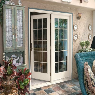 Aluminum French Door Classic Double Opening Door with Project Solutions
