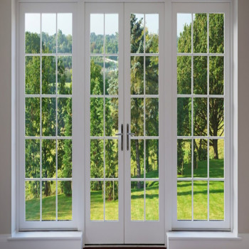 Aluminum French Door Classic Double Opening Door with Project Solutions