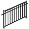 Aluminum Glass Handrail Balcony Railing System Manufacturer Fowall