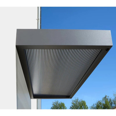 Aluminum Metal Canopy Modern Entrance & Facade Canopy Solution