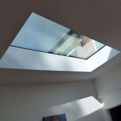 Aluminum Slope Glazing System Inclined Glass Facade Manufacturer Fowall