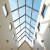 Aluminum Skylight Roof Window Glass Roof System Manufacturer Fowall