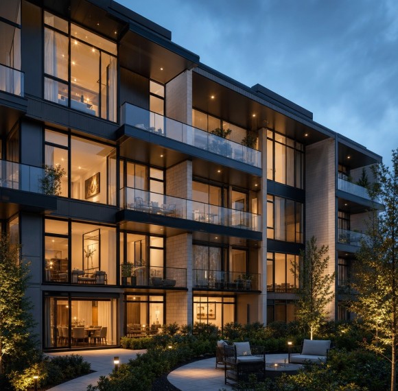 Aluminum Casement Window System for Residential Commercial and Architectural Projects