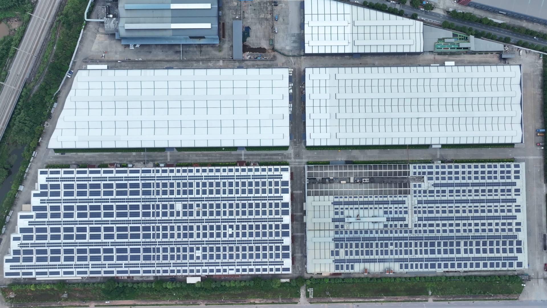 Zhaoqing base aerial view