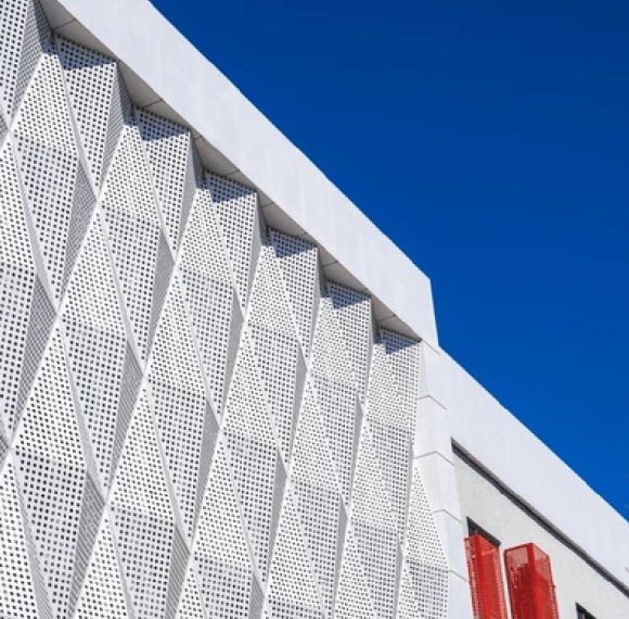 Aluminum Facade Louver Sunshade System Manufacturer