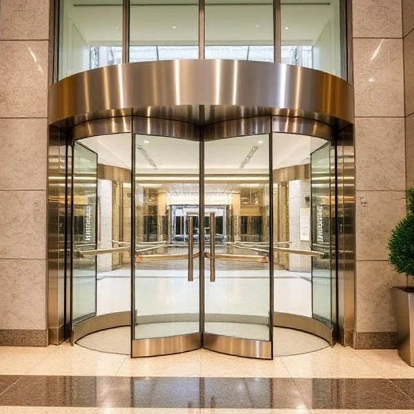 Automatic Revolving Door | Energy-Efficient Entrance Door for Commercial Buildings