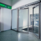 Self-Closing Aluminum Swing Door Automatic Return Hinged Door Manufacturer Fowall