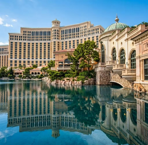 Las Vegas The Bellagio Hotel Curtain Wall Project