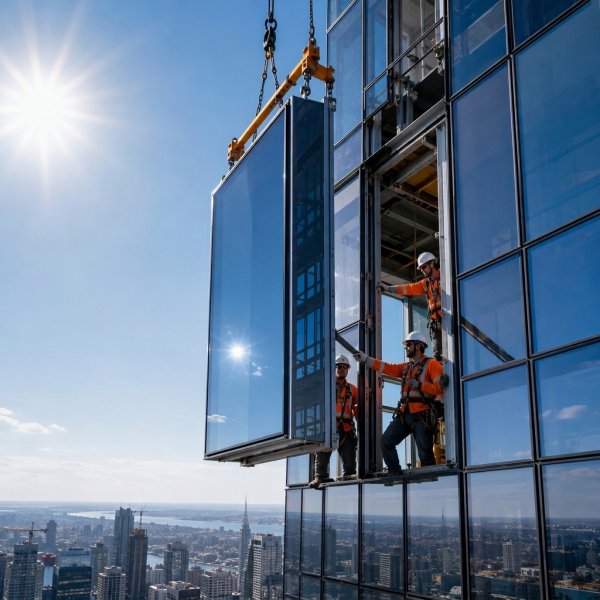 FOWALL Premier Unitized Glass Wall  Systems — Modular High-Rise Solutions