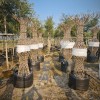 High Strength Anti-UV 130L PP Woven  Grow Bags For Bottle Shaped Trees|  Nursery Plant Growing Containers