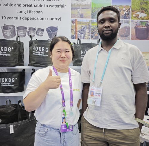 Canton Fair Success: 15,000 Grow Bags Sold to a Customer from Chad