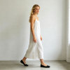 Minimalist Linen Slip Dress – Breathable Summer Maxi Dress for Effortless Style