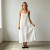 Minimalist Linen Slip Dress – Breathable Summer Maxi Dress for Effortless Style