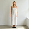 Minimalist Linen Slip Dress – Breathable Summer Maxi Dress for Effortless Style
