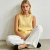 White Linen Wide Leg Pants – Elastic Waist Lightweight Summer Trousers for Effortless Comfort