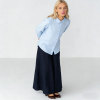 Light Blue Linen Shirt – Breathable Relaxed Fit Button-Up Shirt for Everyday Elegance