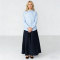 Light Blue Linen Shirt – Breathable Relaxed Fit Button-Up Shirt for Everyday Elegance
