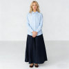 Light Blue Linen Shirt – Breathable Relaxed Fit Button-Up Shirt for Everyday Elegance