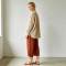 Relaxed Linen Button-Up Shirt for Women | Minimalist Linen Blouse | KOSSR