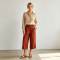 Relaxed Linen Button-Up Shirt for Women | Minimalist Linen Blouse | KOSSR