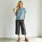 Relaxed Linen Lounge Set for Women | Minimalist Linen Top & Pants | KOSSR