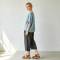 Relaxed Linen Lounge Set for Women | Minimalist Linen Top & Pants | KOSSR