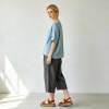 Relaxed Linen Lounge Set for Women | Minimalist Linen Top & Pants | KOSSR