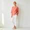 Women's Relaxed Linen Top | Lightweight Summer Linen Shirt | KOSSR