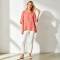 Women's Relaxed Linen Top | Lightweight Summer Linen Shirt | KOSSR