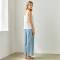 Women's Linen V-Neck Top | Relaxed Sleeveless Linen Tank | KOSSR