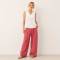 White Linen V-Neck Sleeveless Tank Top