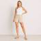 Natural Linen Drawstring Shorts