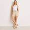 Natural Linen Drawstring Shorts