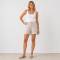 Natural Linen High-Waisted Tailored Shorts