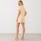 Soft Yellow Linen Short Sleeve Shirt & Shorts Set