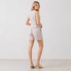 Natural Linen Sleeveless Vest & Shorts Set