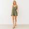 Olive Green Linen Lounge Romper
