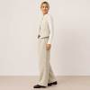 Natural Linen Vest & Wide-Leg Pants Set