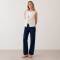 White Linen Tie-Front Sleeveless Vest Top