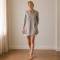 Light Grey Linen Tunic Top