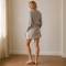 Light Grey Linen Tunic Top