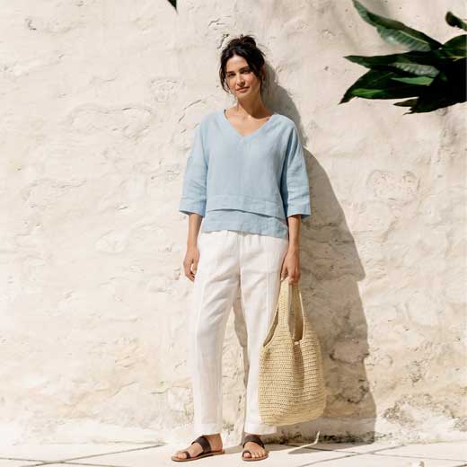 Minimalist Linen Style