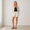 Printed Linen Shirt & Shorts Set