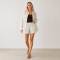 Printed Linen Shirt & Shorts Set