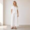 White Linen Lounge Set