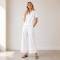 White Linen Lounge Set