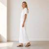 White Linen Lounge Set