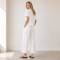White Linen Lounge Set