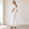 White Linen Lounge Set